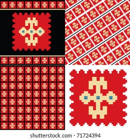 Colorful retro patterns