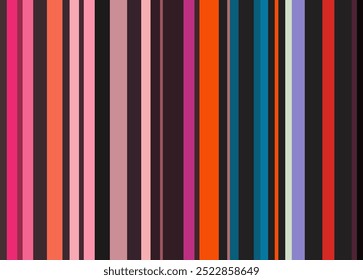 colorful retro vertical stripes background . fashion stylish print design. stripes pattern vector for wallpaper, fabric, background, backdrop, paper, banner, wallpaper, marble, floor,