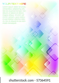 Colorful Rhombus Background