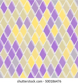 Colorful rhombuses pattern.