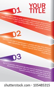 Colorful ribbon (bright list)