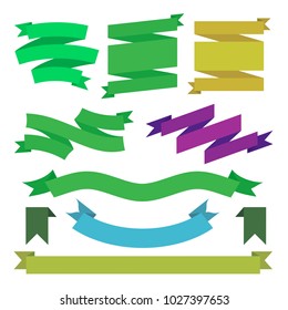Colorful Ribbons Set