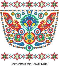 Colorful rickshaw motif can use 
on fabric, Design, template, illustration , all kinds of design.