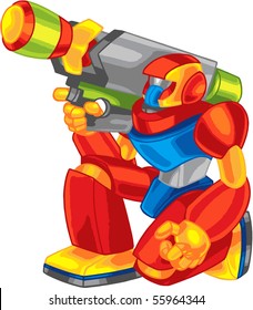 colorful robot