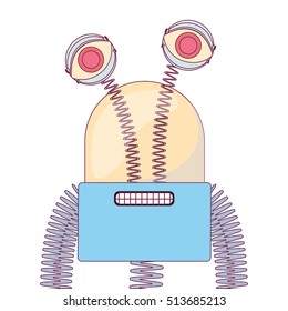 colorful robot design