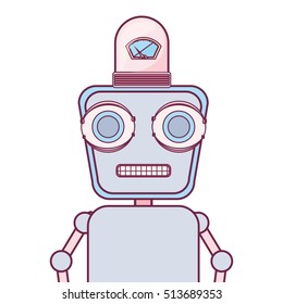 colorful robot design