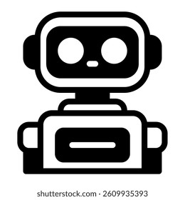 A colorful robot icon suitable for tech-related projects and web design.