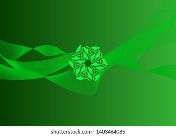 Colorful romantic  background. Fluid vector gradient design for banner, post, cover