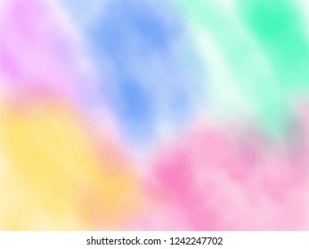 Colorful romantic and funny background. Valentine's day greeting card or happy birthday greeting card template. Vector illustration.