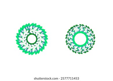 Colorful round ethnic pattern. Element for design