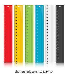 Colorful rulers