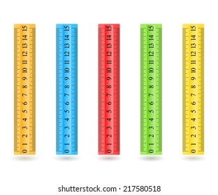 Colorful rulers