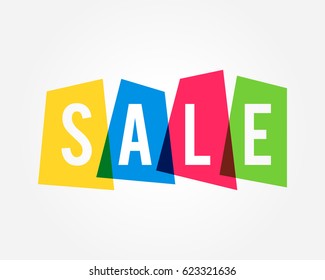colorful Sale banner design