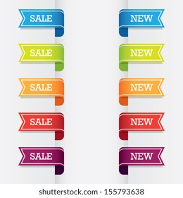 Colorful Sale and New Ribbons