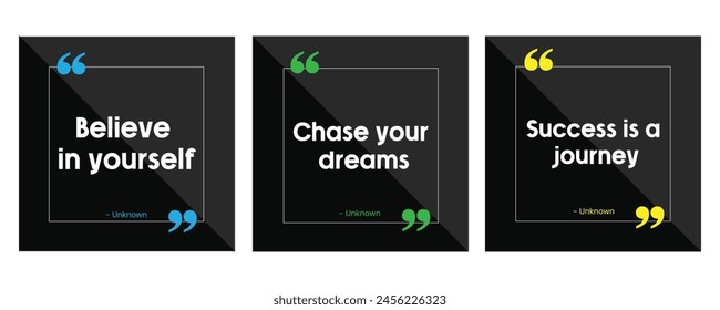 Colorful Sayings, Thought Bubbles, Blank Boards, Quote Boxes