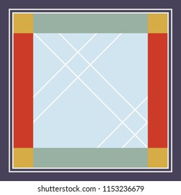 colorful scarf pattern