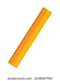 Colorful School Ruler Icon for