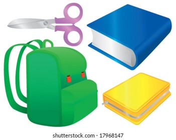 Colorful school set two