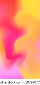 Colorful screen gradient set with modern abstract backgrounds. Rainbow fluid cover for poster, banner, flyer and presentation. Template with screen gradient set for screens and mobile app.