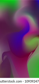Colorful screen gradient set with modern abstract backgrounds. Rainbow fluid cover for poster, banner, flyer and presentation. Template with screen gradient set for screens and mobile app.