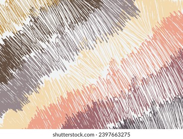 colorful scribble hand drawn background