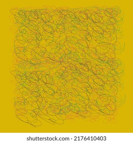 Colorful scribbles, easy to edit the color. suitable for printing and design background