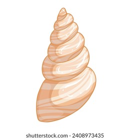 Cubierta marina colorida.Elemento decorativo para decoraciones de verano.Gráfico vectorial.