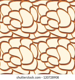 colorful seamless abstract/ hand-drawn pattern, waves background