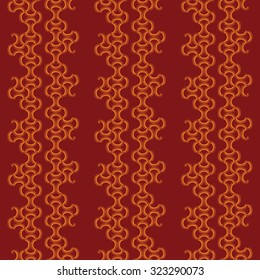 Colorful seamless abstract pattern in bright autumn colors, background, fashion. Autumnal theme