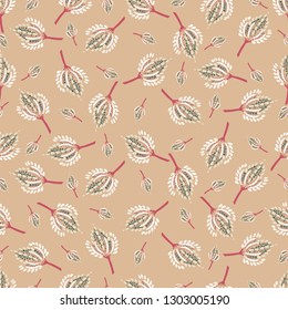 colorful seamless abstract pattern with hand drawn shapes