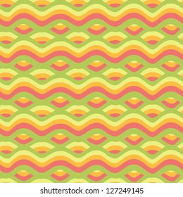colorful seamless abstract pattern, waves background