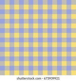 Colorful and seamless checkered tartan pattern with stripes and squares - Eps10 vector graphics and illustration