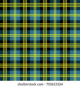 Colorful seamless and checkered tartan pattern with stripes and squares - Eps10 vector graphics and illustration