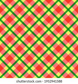 Colorful seamless checkers pattern design for decorating, wallpaper, wrapping paper, fabric, backdrop and etc.