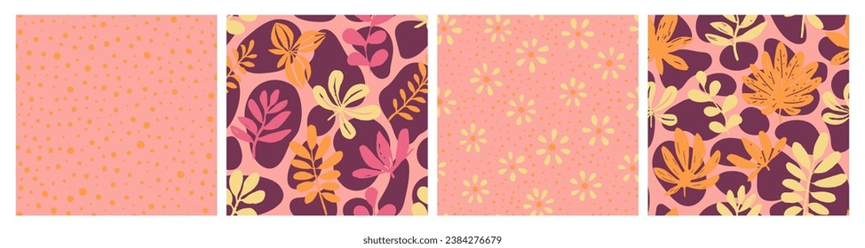 Colorful Seamless Fashion Artistic Style Collection. Bright Continuous Creative Beautiful Template, Seamless Art. Blue Endless Decoration Branch Lines Texture. 