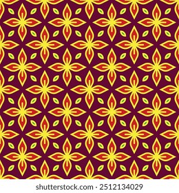 Diseño floral inconsútil colorido del patrón para decorar el telón de fondo de la tela de papel de envoltura del Fondo de pantalla y el etc.