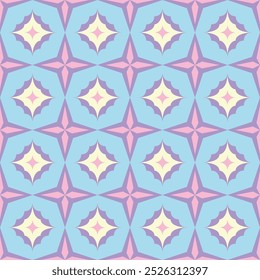 colorido design de padrão floral sem costura para decorar papel de parede que envolve pano de fundo de tecido de papel e etc.
