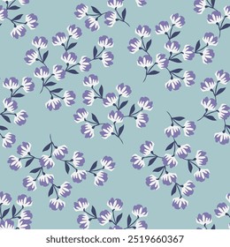 Colorful seamless floral pattern that is repeatable. Clean and beautiful Vector