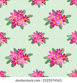 Colorful seamless flowers pattern for fabric, textile, garment, printing, texture, wallpaper, background, backdrop, clothing, tile, curtain, wrapping, cover, bedsheet, decoration,