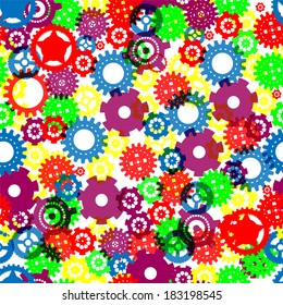 Colorful Seamless gears