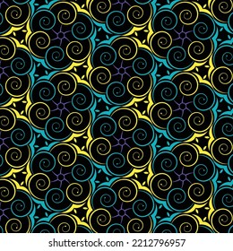 Farbige nahtlose geometrische minimalistische Muster. Abstraktes Musterdesign.