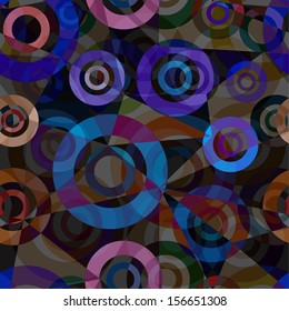 Colorful seamless geometric pattern