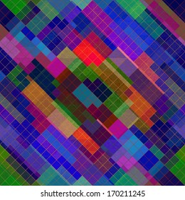 colorful seamless geometric pattern