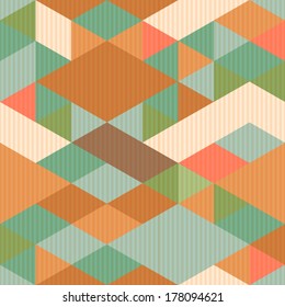 colorful seamless geometric pattern