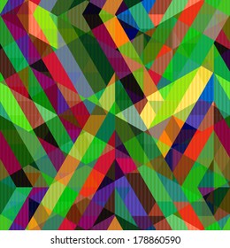 colorful seamless geometric pattern