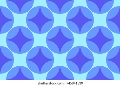Colorful seamless geometric pattern