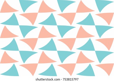 Colorful seamless geometric pattern