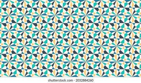 Colorful seamless geometric pattern background, modern shape composition, eps 10 vector.