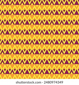 colorful seamless geometric pattern with triangular shapes. Design elements for textile, print, fabric.