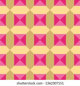 Colorful seamless geometrical Islamic pattern.
